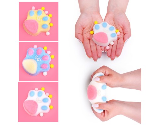 Игрушка-антистресс "Лапа плюшевого медведя"