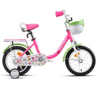 Велосипед 14" Rocket Bella, цвет розовый