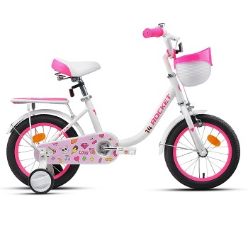 Велосипед 14" Rocket Bella, цвет белый