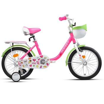 Велосипед 16" Rocket Bella, цвет розовый