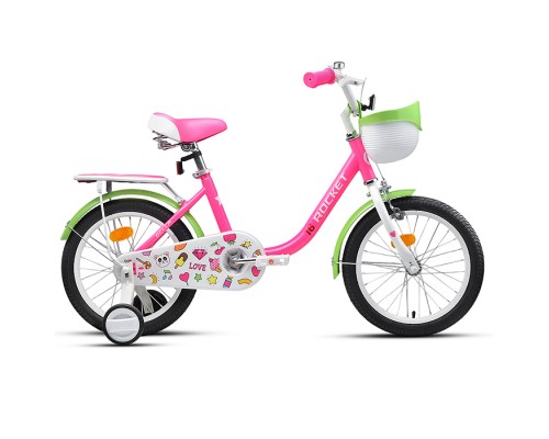 Велосипед 16" Rocket Bella, цвет розовый