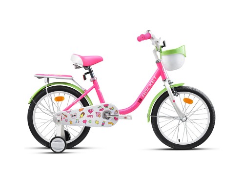 Велосипед 18" Rocket Bella, цвет розовый