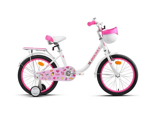 Велосипед 18" Rocket Bella, цвет белый