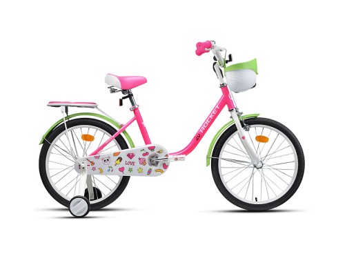 Велосипед 20" Rocket Bella, цвет розовый