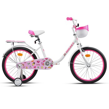 Велосипед 20" Rocket Bella, цвет белый