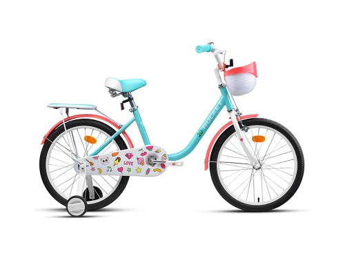 Велосипед 20" Rocket Bella, цвет бирюзовый