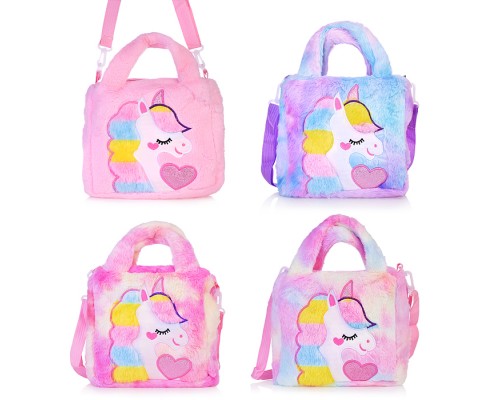 Сумка детская "Сказочный единорог" 23*23*5 см.