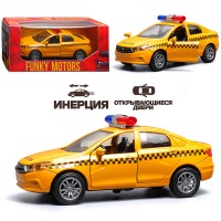 Такси инерционная машинка вид А die-cast , 1:32