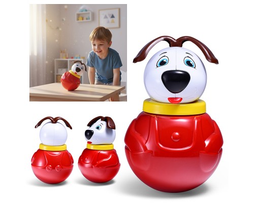 Неваляшка малая "Пёс Дружок" (в п/п пакете)