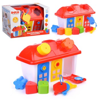 Логика-сортер "Домик" в коробке