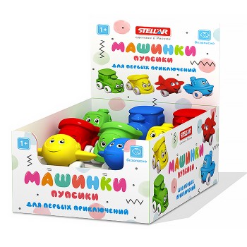 Машинка "Пупсик" в шоу-боксе