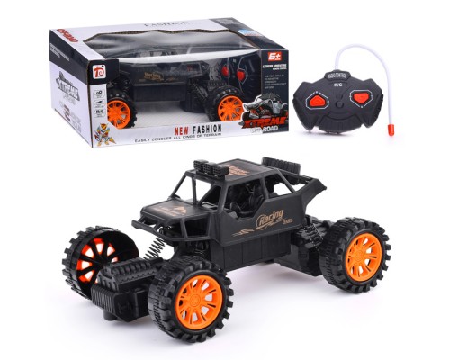 Машина "Ралли" черная р/у, 27MHz, в коробке