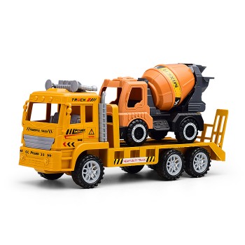 Автовоз с бетономешалкой, в пакете