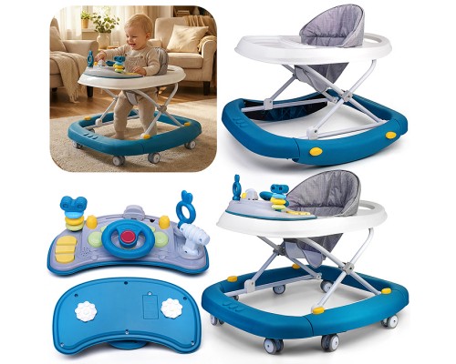 Ходунки "Мастер ходьбы" (цвет серо-голубой)