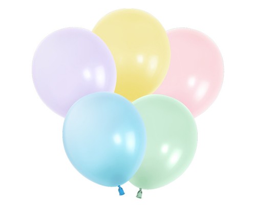 Шар (5''/13 см) Ассорти, макарунс, 100 шт.