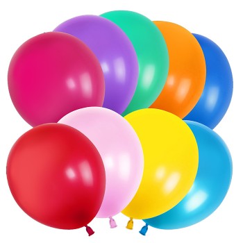 Шар (5''/13 см) Ассорти, пастель, 100 шт.