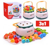 Развивающая игрушка "Сортер-цветочки" в коробке