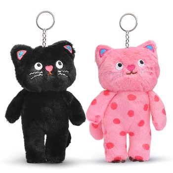 Мягкая игрушка-брелок "Котик" 15см