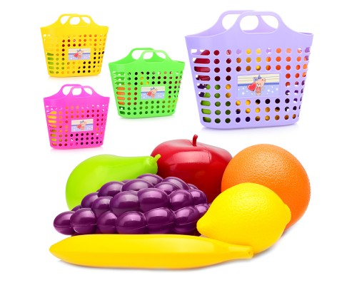 Игровой набор "Фруктовая корзинка" (7 предметов)