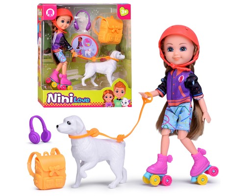 Кукла с аксессуарами "Кристина на прогулке" в коробке