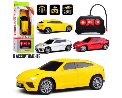 Машина "Мощный мотор" 1:24 р/у 27 MHz, в коробке