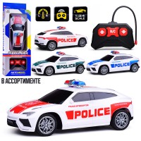 Машина "Полицейская" 1:24 р/у 27 MHz, в коробке