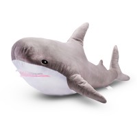 Акула Спайк, 100см, серая