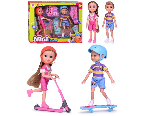 Кукла с аксессуарами "Rider girl" в коробке