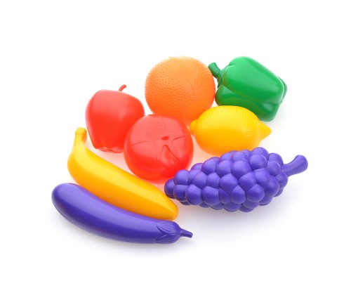 Набор "Овощи, фрукты" 8 шт., в сетке