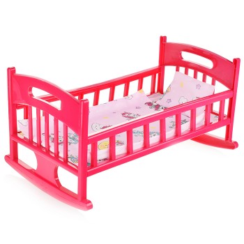 Кроватка для кукол, с постелькой