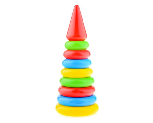 Пирамида 8 колец с наконечником, в сетке