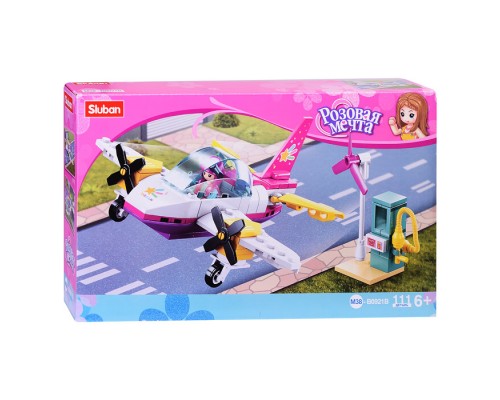 Конструктор "Пляжный самолет" (111 дет.)