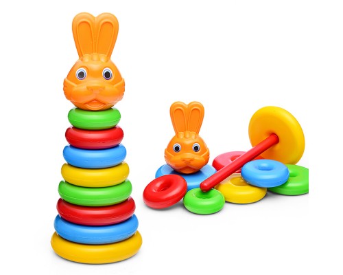 Пирамида животные "Заяц" в сетке