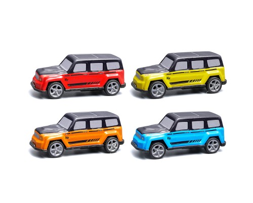 Набор машин "Минивен" (4 шт, инерц) в пакете