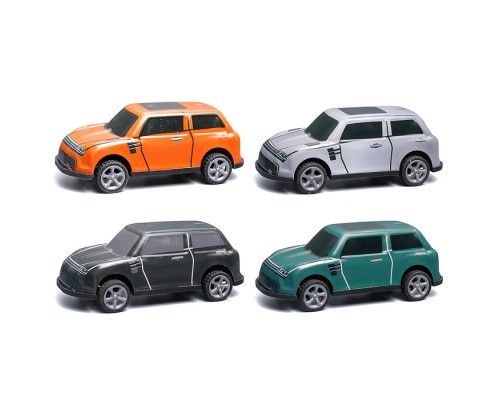 Набор машин "Мой автопарк" (4 шт, инерц) в пакете