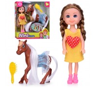 Кукла с аксессуарами "Нина и ее лошадка" в коробке