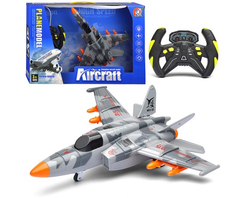 Самолет "Истребитель военный" р/у, 27 MHz, в коробке