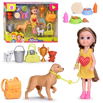 Кукла с аксессуарами "Тея" в коробке