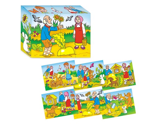 Кубики (12 куб) "Репка"