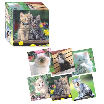 Кубики (4 куб) "Котятки"