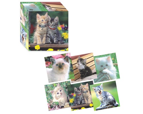 Кубики (4 куб) "Котятки"