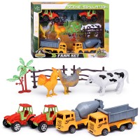 Набор машин "Фермерские работы" в коробке