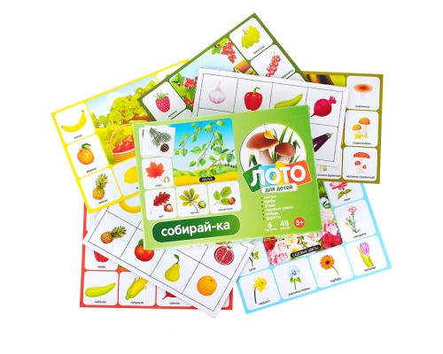 Лото детское "Собирай-ка"