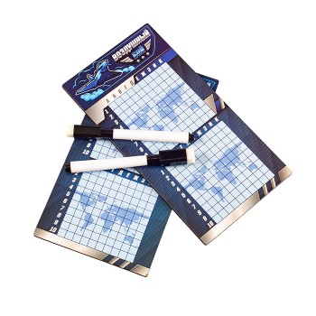 Игра настольная "Воздушный бой" в пакете с маркерами