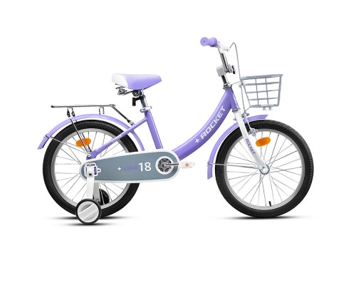 Велосипед 18" Rocket Luna, цвет сиреневый