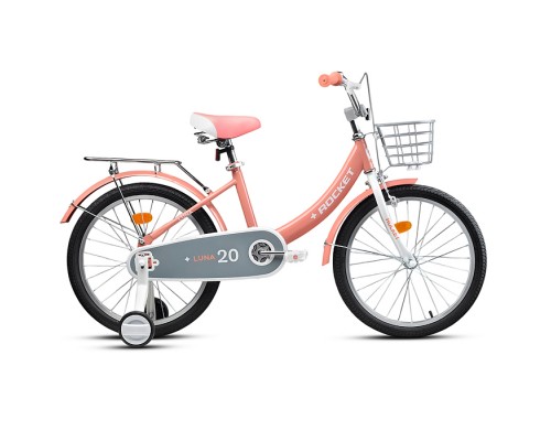 Велосипед 20" Rocket Luna, цвет розовый