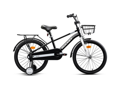 Велосипед 20" Rocket Level, цвет черный