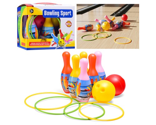 Игра Боулинг "Веселые броски" в коробке