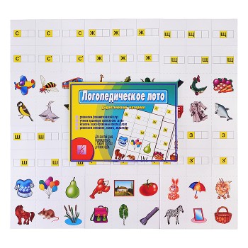 Настольная игра "Логопедическое лото"