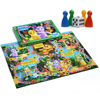 Лунтик. Веселые приключения. Настольная игра-ходилка.